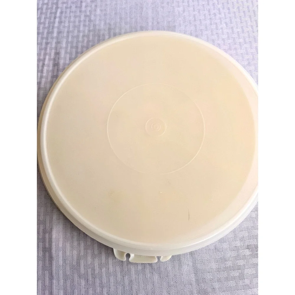Vintage Tupperware Jel-Ring Mold Rubbermaid 2-Tier‎ Turntable Corning Ware Set